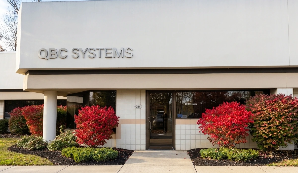 QBC Systems headquarters at 25 Hazelwood Drive in Amherst, New York